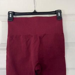 TALA burgundy zinnia leggings
